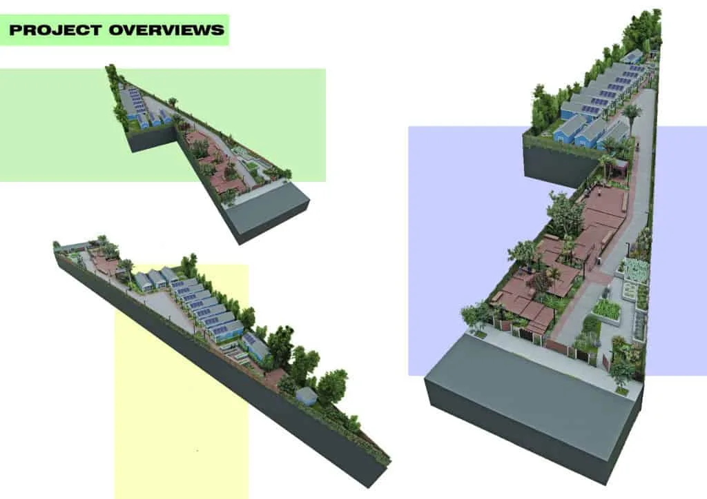 Site plan for EcoHood